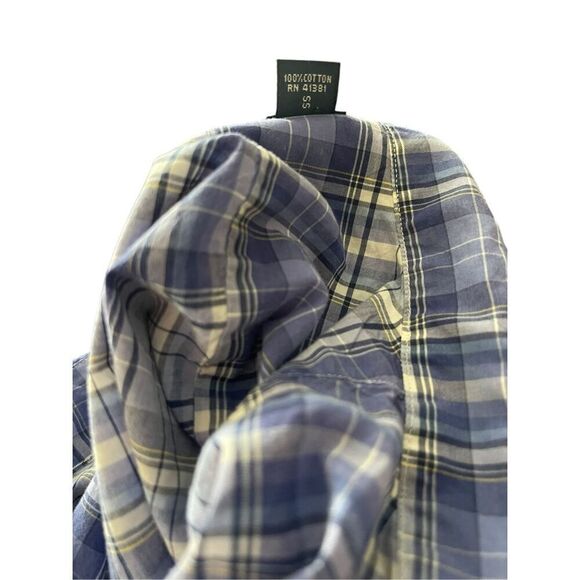 Ralph Lauren Mens Multicolor Cotton Classic Fit Short Sleeve Shirt Size Large - Picture 6 of 10
